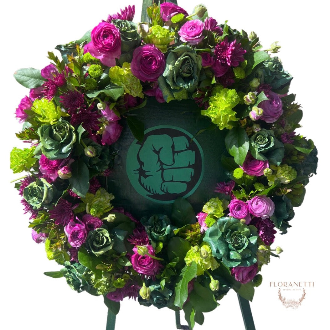 Forever Character Fan Wreath