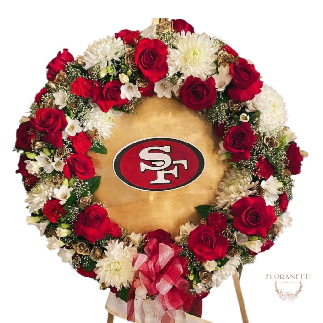 Forever Fan Sports Wreath